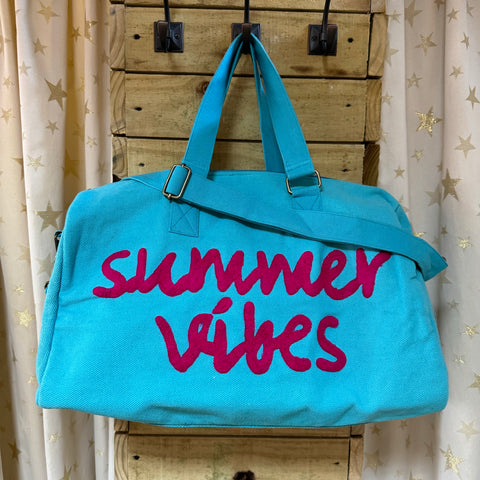turquoise summer bag