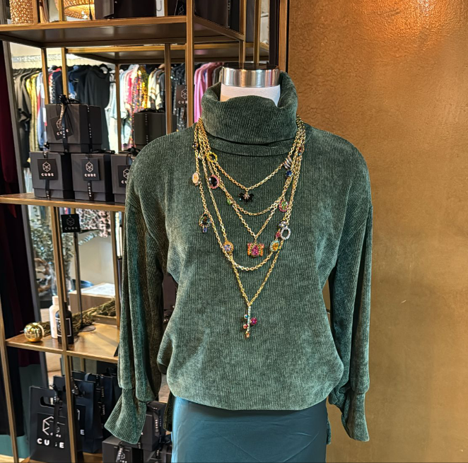 Turtleneck Sweater Green Velvet Sweater Velvet Sweaters