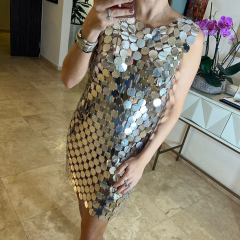 Silver Chain Dress