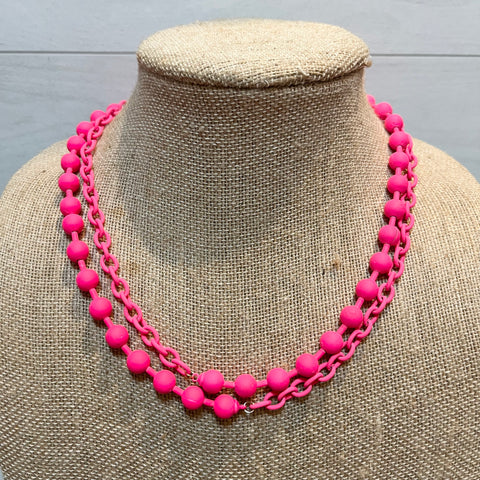 Colorful necklaces