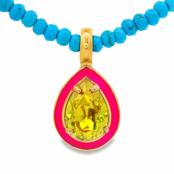 TOVA Cotton Candy Necklace