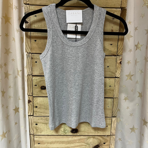 rhinestone tank top