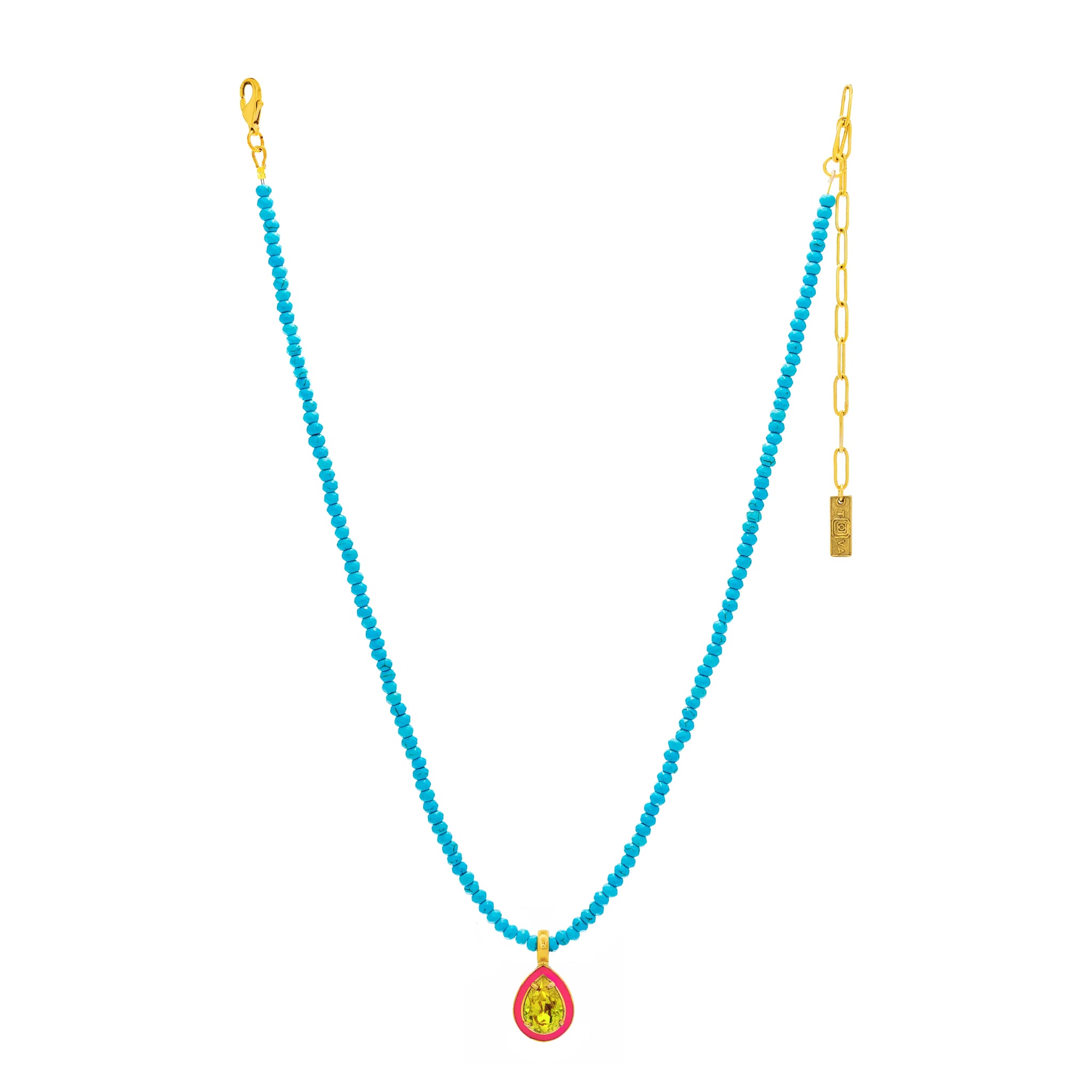 TOVA Cotton Candy Necklace