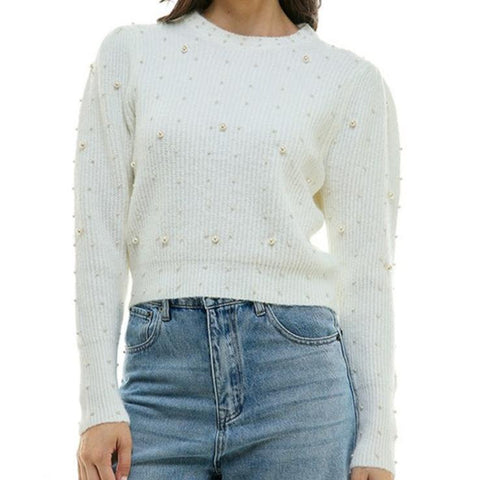 White Pearl Sweater