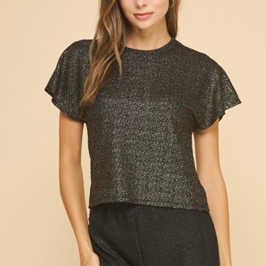 Glitter Basic Tee