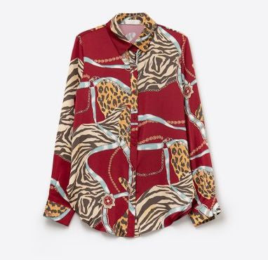 Bold Abstract Print Top
