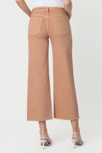 Cropped Wide Leg Jeans