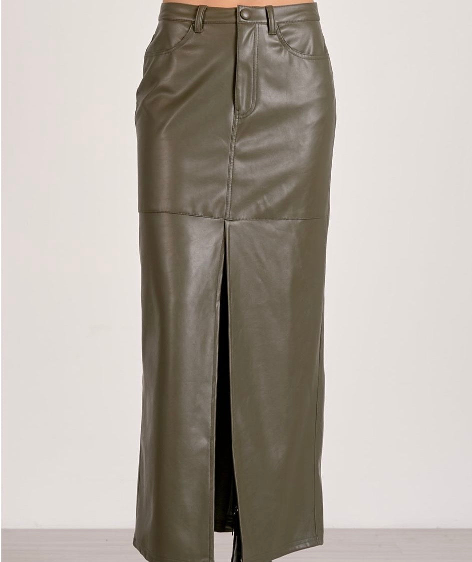 Skirt Midi Front Slit
