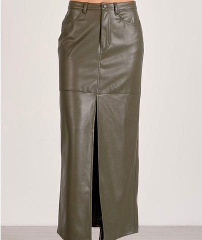 Skirt Midi Front Slit
