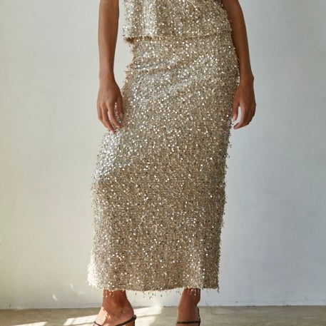 Sandy Sequin Skirt