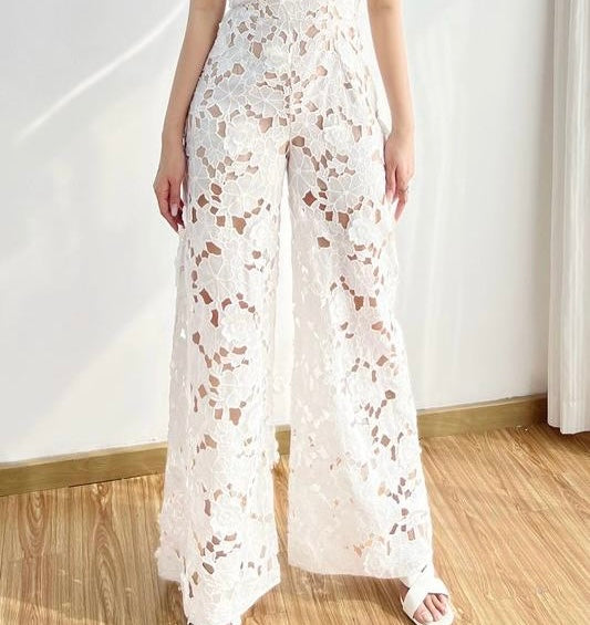 Floral Embellished Jumpsuit