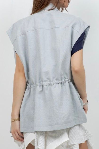 Sleeveless Jacket Vest