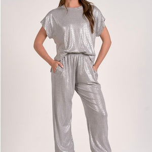 Silver Cutout Jumper