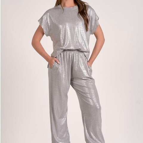 Silver Cutout Jumper