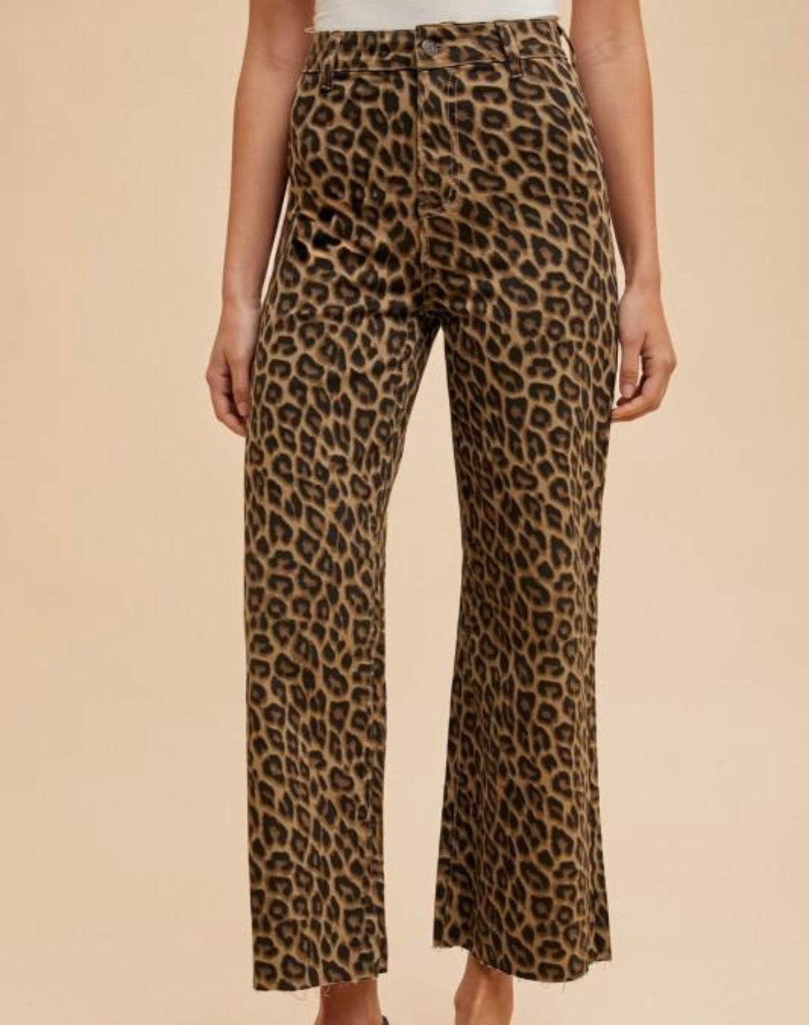 Leopard Print Jean