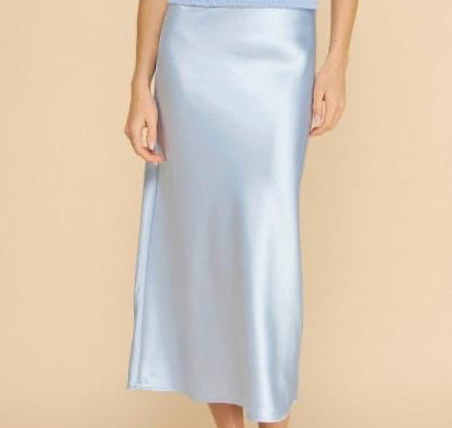 Light Satin Skirt
