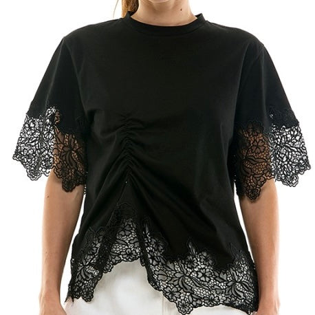 Lace T-shirt