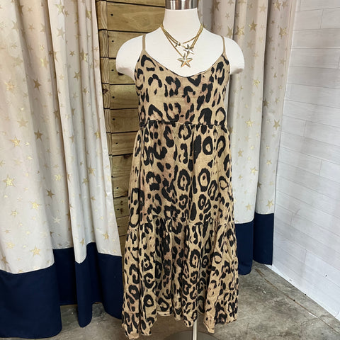 Animal print dress