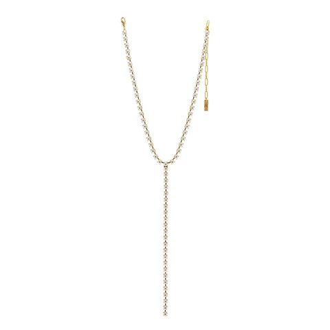 Y Pearls Necklace TOVA