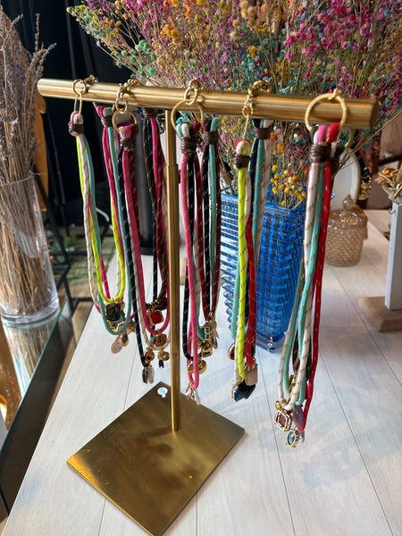 Multi Layered Charms Necklace