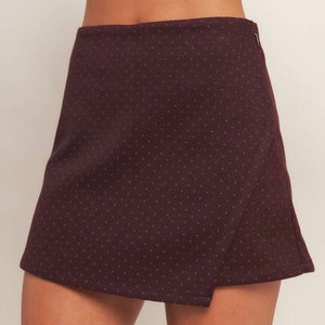 Fall Skort with Details