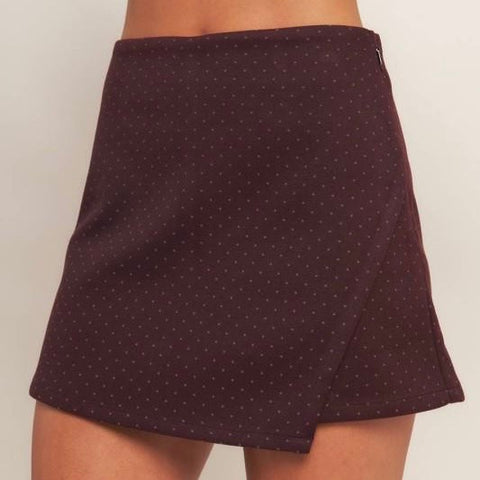 Fall Skort with Details