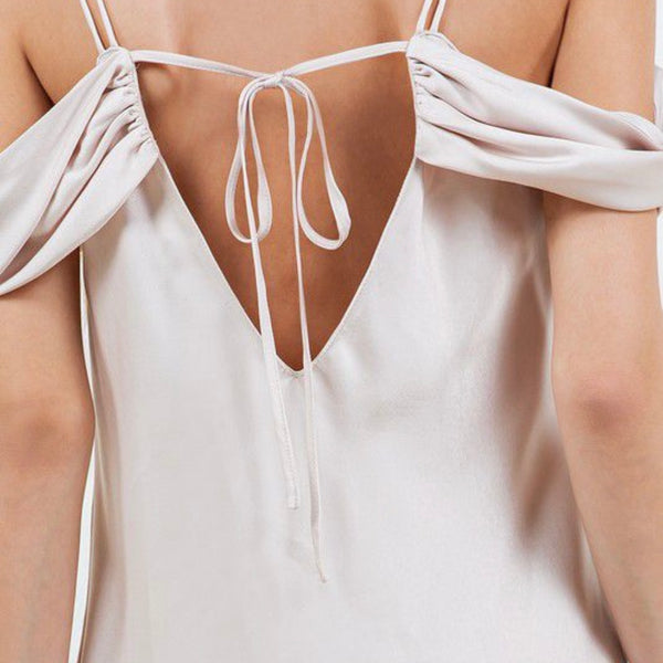 Twist Detail Off Shoulder Top