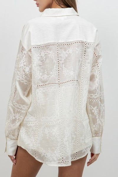 EMBROIDERY TEXTURED SET