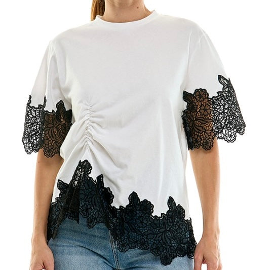 Lace T-shirt