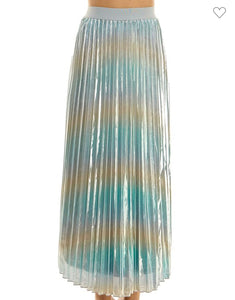 Iridescent skirt