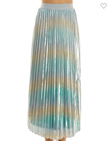 Iridescent skirt