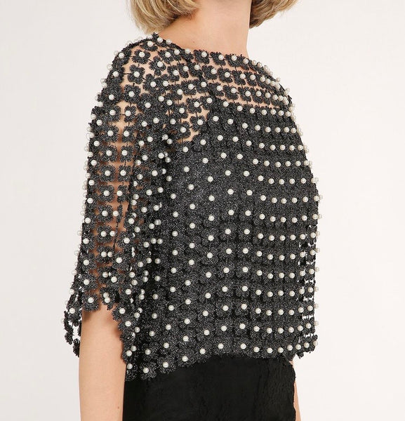 Flower Mesh Top