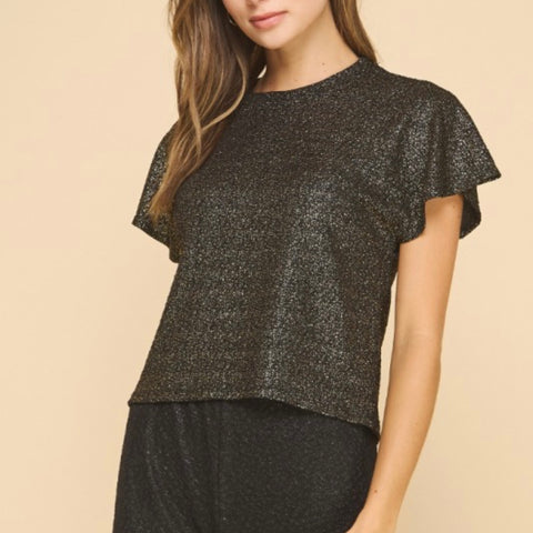 Glitter Basic Tee