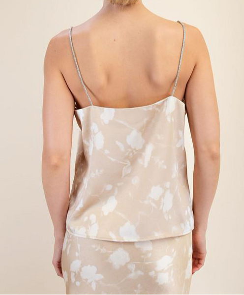 Beige Silk Set