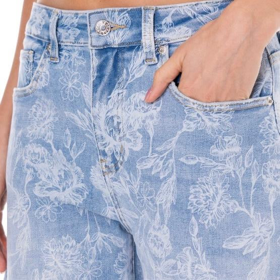 Denim Flower Jean