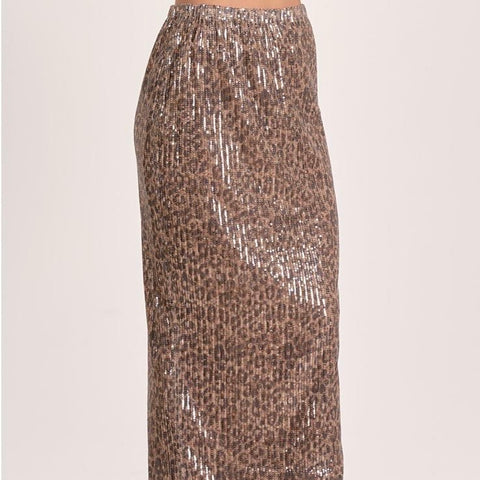 Cheetah Print Skirt