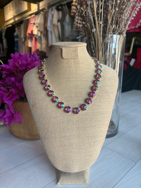 TOVA Pink Diamond Necklace