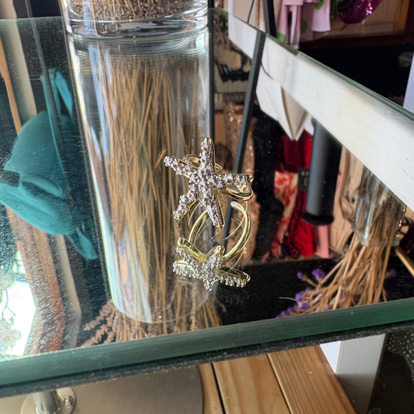 Adjustable Starfish Ring