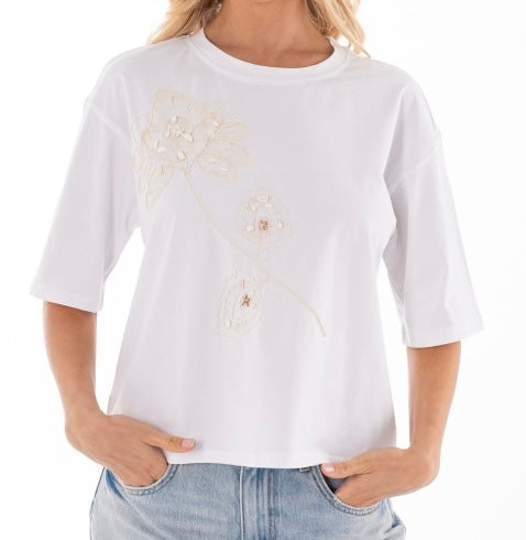 Embroidered T-shirt