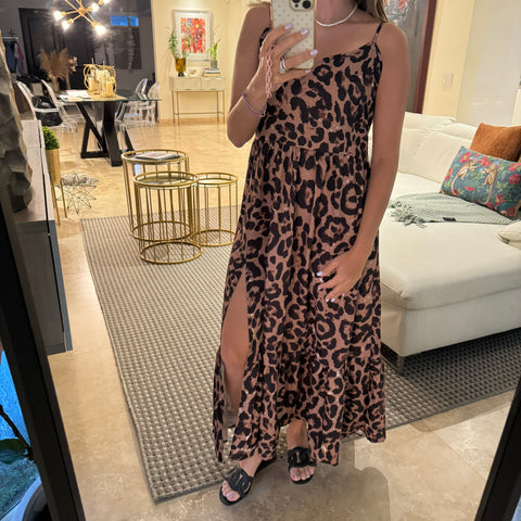 Animal Print Dress