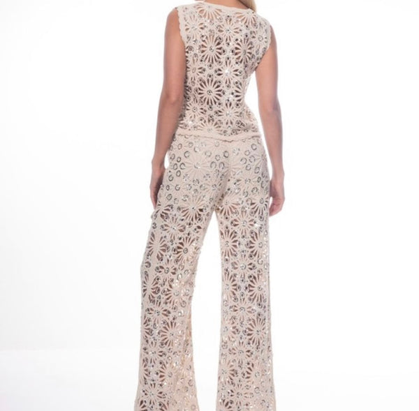 Sequins Two Piece Set