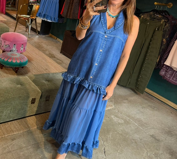Halter Sheer Maxi