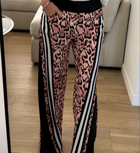 Leopard Striped sweats