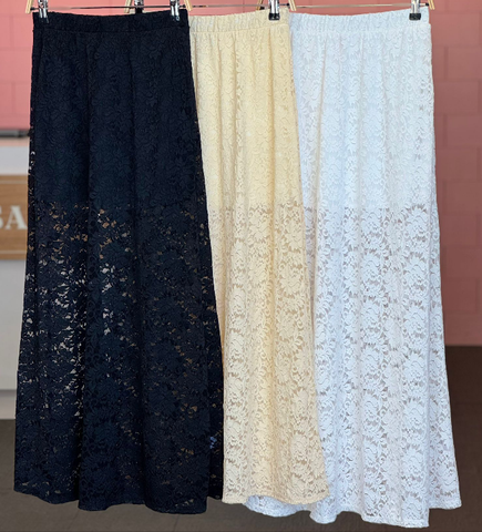 Lace skirts