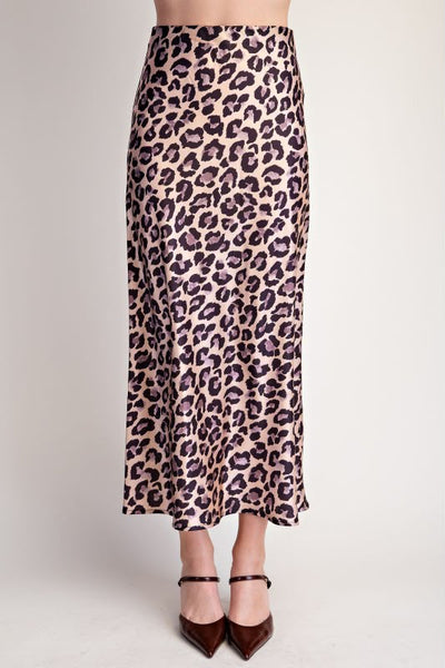 Leopard Print Skirt