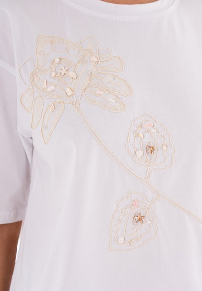 Embroidered T-shirt