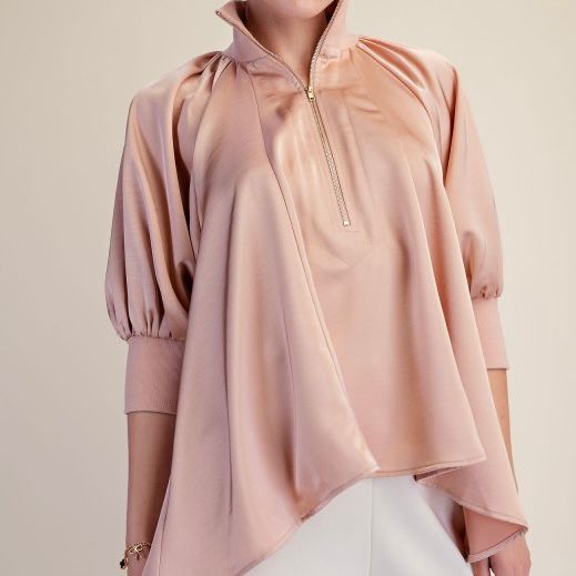Half Zip Blouse Pre-Order