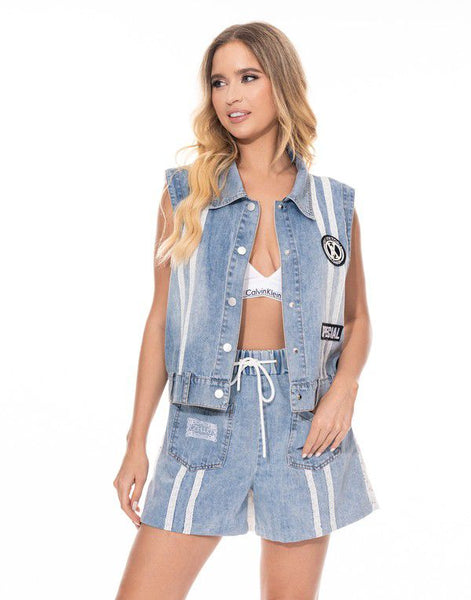 Denim “86” Set