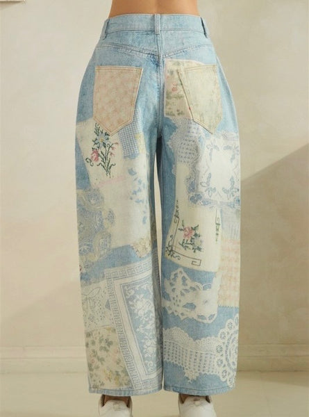 Patchwork Pants
