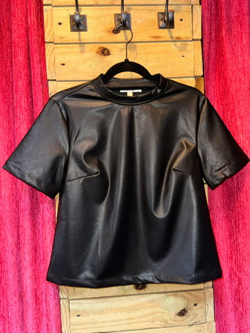 Black Leather Top